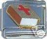 Italian Charms 9mm- Fits Nomination - Enamel - HOLY BIBLE BOOK
