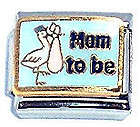 Italian Charms - Fits All 9mm Modular Bracelets - Family - MOM TO BE