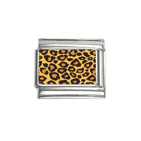 Italian Charms - Fits All 9mm Modular Bracelets - Enamel -  LEOPARD PRINT (1 LINK)