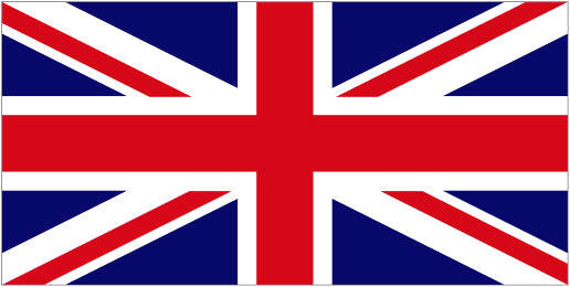 Italian Charms 9mm - Fits Nomination - ENAMEL - FLAG - UNITED KINGDOM