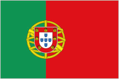 Italian Charms 9mm - Fits Nomination - Enamel - PORTUGAL FLAG