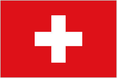 Italian Charms - Fits All 9mm Modular Bracelets - Flags - SWITZERLAND