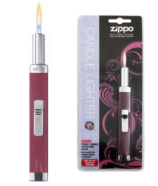 GENUINE Zippo Lighter  - REFILLABLE CANDLE LIGHTER (RED) - IN STOCK IMPORTED FROM USA