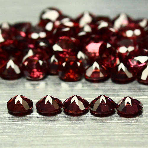 THE VAULT Offers 15pcs "RARE" 100% Natural UMBA RIVER GARNETS - 1.06tcw - Tanzania - 1 Bid Takes All