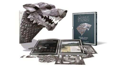 THE BOOKWORM Offers GAME OF THRONES: House Stark - Direwolf 3D Mask & Wall Mount