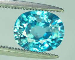 Exquisite & Scarce, a 100% Natural AAA Vivid Neon Blue ZIRCON - 2.64ct - Top Dispersion - CAMBODIA