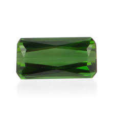 Delightful 100% Natural UNHEATED GREEN TOURMALINE - 0.81ct - Baguette - 10 x 4mm - Nigeria