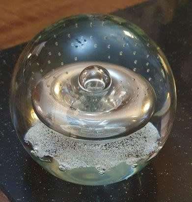 Breathtaking Caithness Scotland Paperweight 631g - "Starwatch"