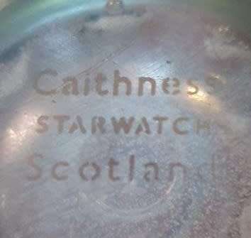 Breathtaking Caithness Scotland Paperweight 631g - "Starwatch"