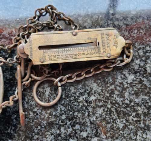 COLLECTORS DREAM - Antique Pocket Scale Made in Germany