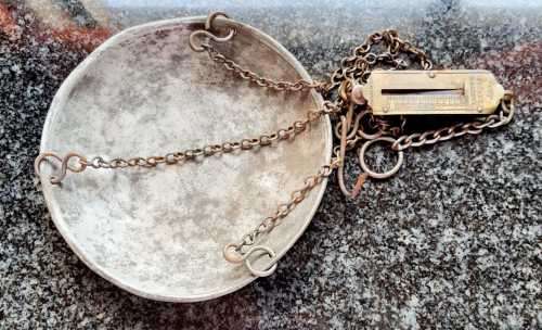 COLLECTORS DREAM - Antique Pocket Scale Made in Germany