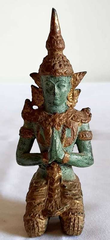 Original Cast Metal Oriental Nepalese Tibetan Figurine