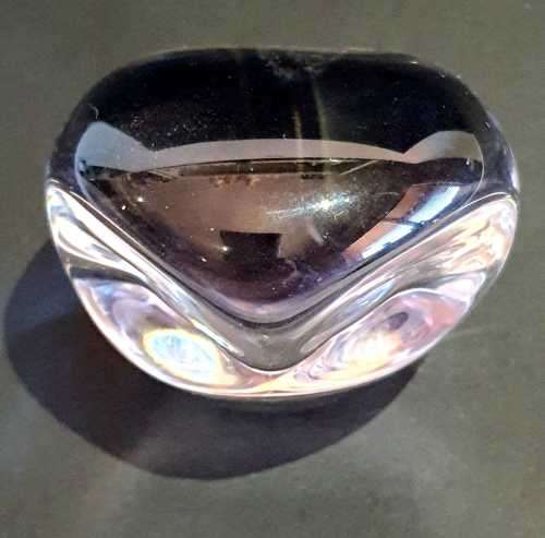 Rare Air France Concorde 1st Class Gift - Portieux Crystal Owl Paperweight - Grows in Value