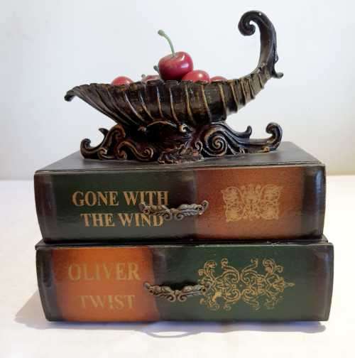 Exceptional Jewelry/Trinket Box - 2 Drawers with Decorative Bowl and Cherries on Top - Stunning!!!