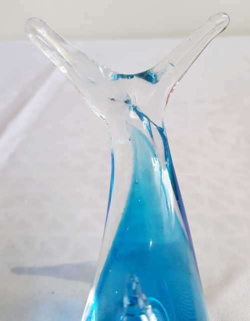 Stunning Hand Blown Murano Glass Dolphin (1) - VGC - All Appendages Fully Intact as Pics