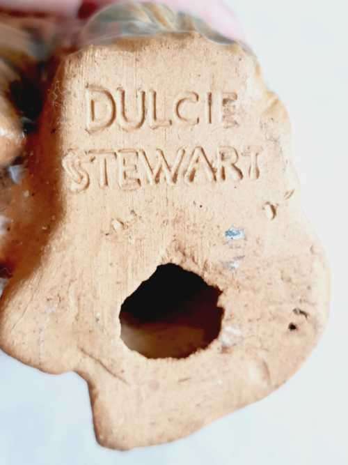 Highly Collectable Vintage Cat Figurine from Australian Dulcie Stewart - Marked