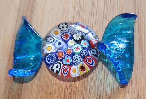 Rare to Find - Murano Hand Blown Sweet with Millefiori Centre - Incredible Craftmanship (2)