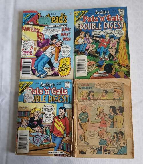 4 Archie Comics DOUBLE Digests