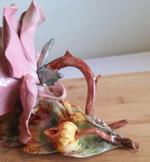 Incredibly Detailed Hand Crafted `Fallen Rose` - Detail is Amazing - Proof it is Handmade