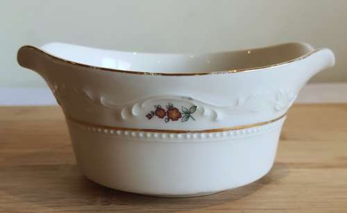 Proudly South African Huguenot Royale Double Sided Sauce Boat - Marked