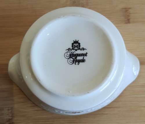 Proudly South African Huguenot Royale Double Sided Sauce Boat - Marked