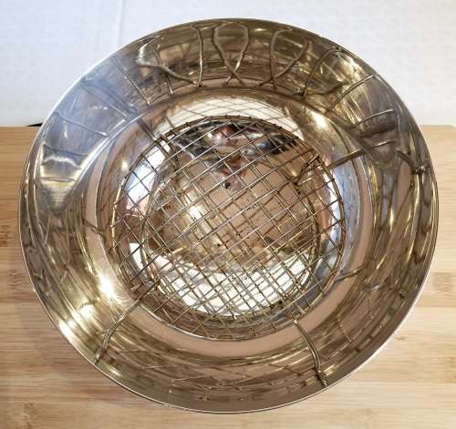 Vintage Rhodesia Copper Products Silver Plated Champagne Chiller or Rose Bowl - Marked