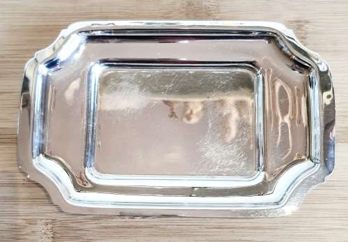 Vintage Angora EPNS Made in England Gravy Boat and Tray - Marked
