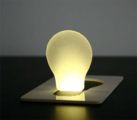 NEW LED Pocket Wallet Light - Credit Card Size