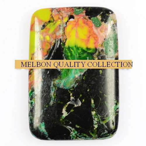 STUNNING Sonora Sunrise Jasper Pendant Bead
