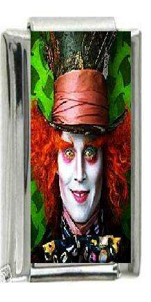 Italian Charms - Fits Nomination - Enamel - MAD HATTER