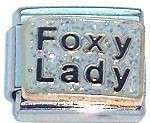 Italian Charms - Fits Nomination - Enamel - FOXY LADY
