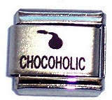 Italian Charms - Fits Nomination - Laser - CHOCOHOLIC