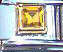 Italian Charms - Fits Nomination - Crystal - Birthstone - NOVEMBER CITRINE/TOPAZ
