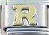 Italian Charms - Fits Nomination - Letters - GOLD R