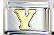 Italian Charms - Fits Nomination - Letters - GOLD Y