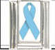 Italian Charms - Fits Nomination - Ribbons - MENS HEALTH, PROSTATE CANCER