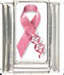 Italian Charms - Fits Nomination - Ribbons - FIGHTING BREAST CANCER