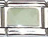 Italian Charms 9mm - Fits Nomination - Enamel - GLOW IN THE DARK RECTANGLE