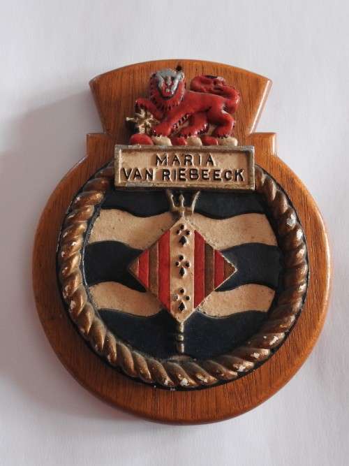 Vintage SA Navy, SAS Maria van Riebeeck Plaque