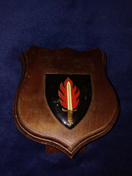 SADF 11 Commando Intelligence School Plaque - As per image