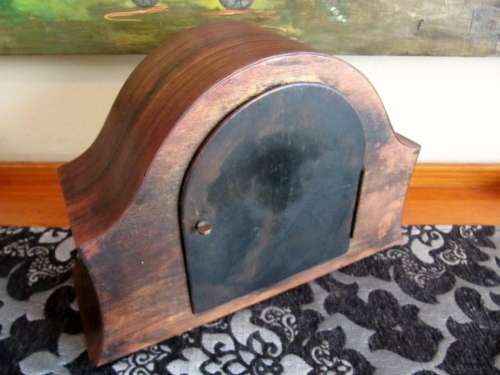 Vintage Wooden Mantle Clock