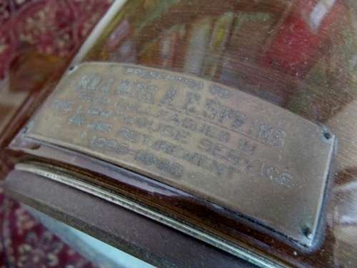 Vintage German Wooden Mantle Clock