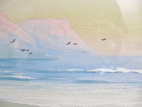 Pair of H Anderson "The Apostles" Acrylic Paintings