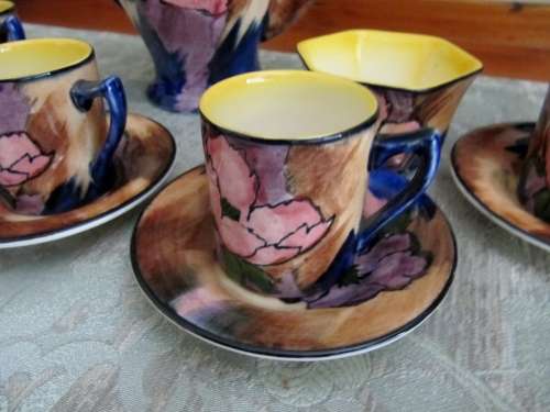 Rare! Art Deco H&K Tunstall (England) Coffee Set