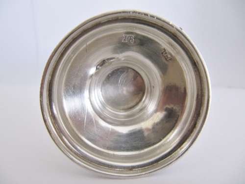 RARE! Antique (c1852) Russian Silver Ornate Wine Goblet