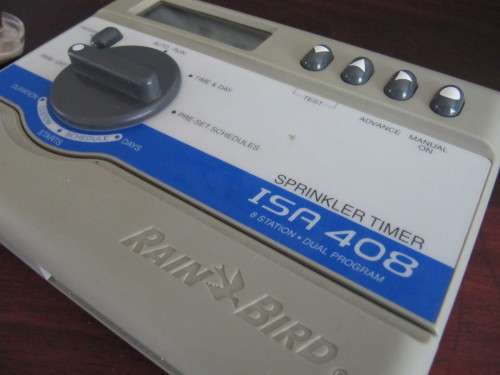 RainBird Sprinkler Timer Controller ISA 408 - working!