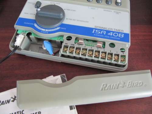 RainBird Sprinkler Timer Controller ISA 408 - working!