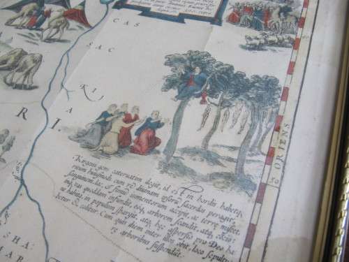 Vintage Etching of an Old Map by Ortelius (1 of 2)