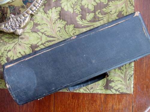 Antique Ebony Wood Clarinet in Case