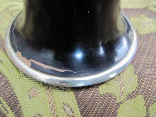 Antique Ebony Wood Clarinet in Case